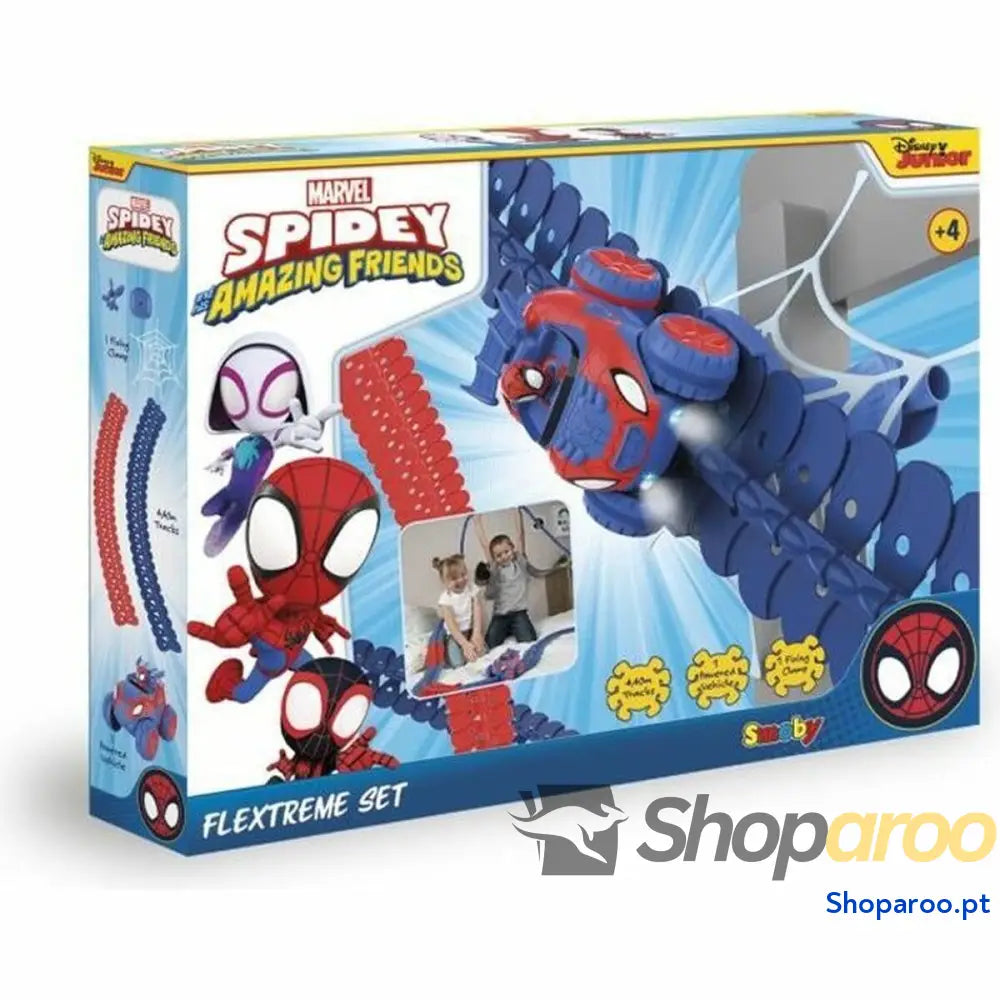 Pista de Corridas Smoby Spidey Amazing Friends Flextrem set