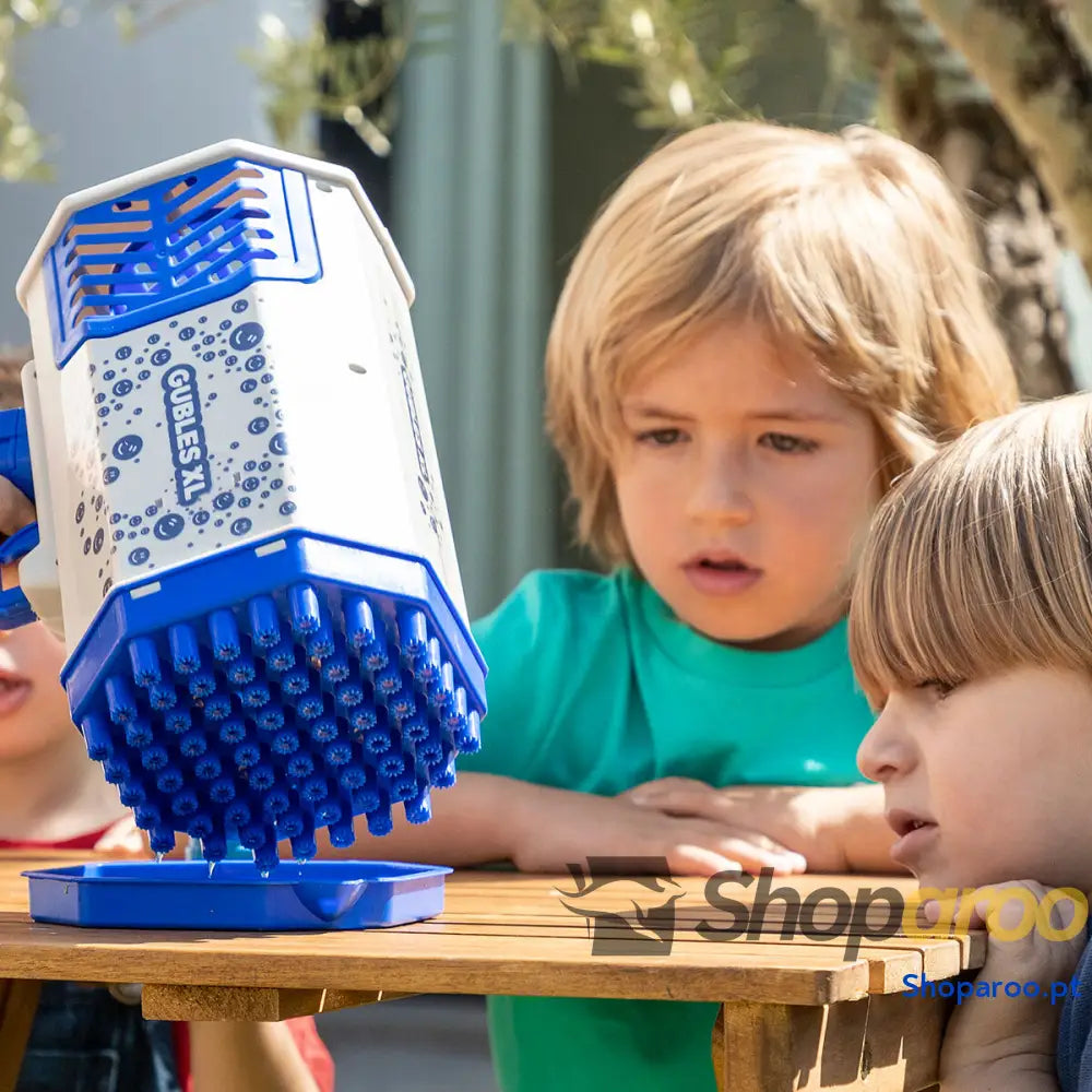 Pistola de Bolas Sabão Gigantes com LED para Festas e Diversão
