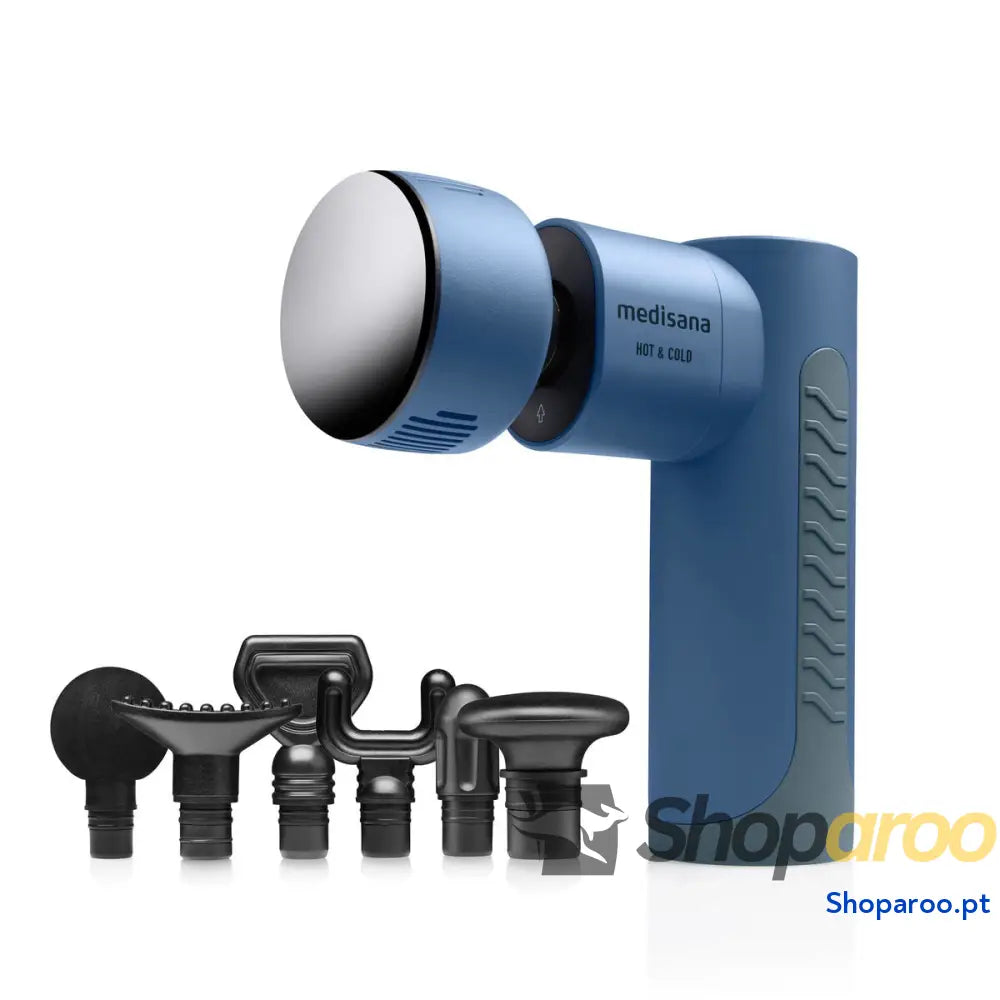 Pistola de Massagem Muscular com Frio e Calor Medisana MG 600 Azul Preto