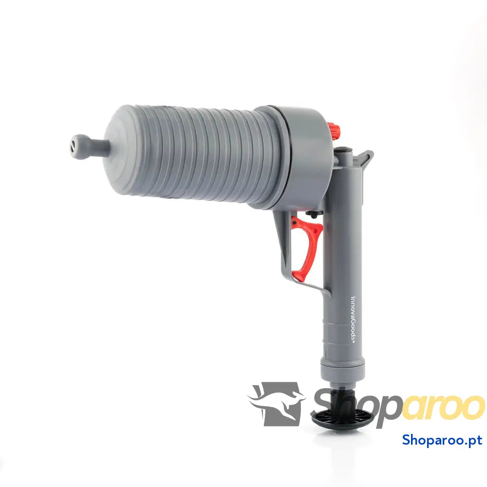 Pistola Desentupidora de Ar Comprimido Universal com Adaptadores KlinGun InnovaGoods