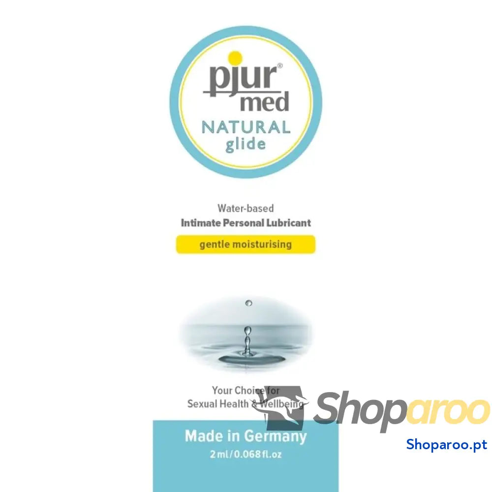 PJUR - LUBRIFICANTE BASE DE GUA NATURAL MED 2 ML