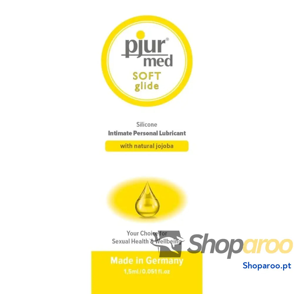 PJUR LUBRIFICANTE DE SILICONE MED SOFT GLIDE 1.5 ML