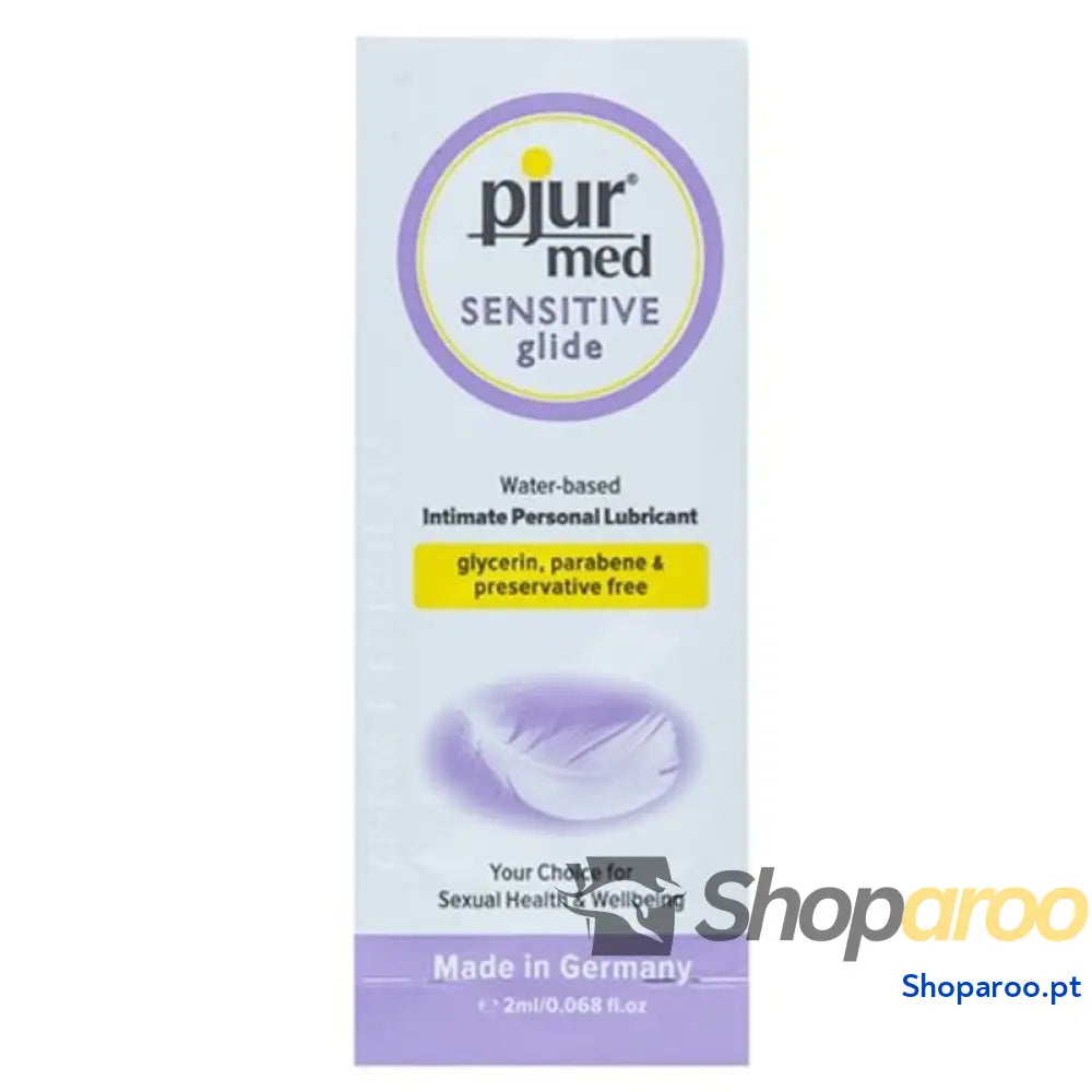 PJUR MED SENSITIVE GLIDE LUBRIFICANTE BASE DE GUA 2 ML