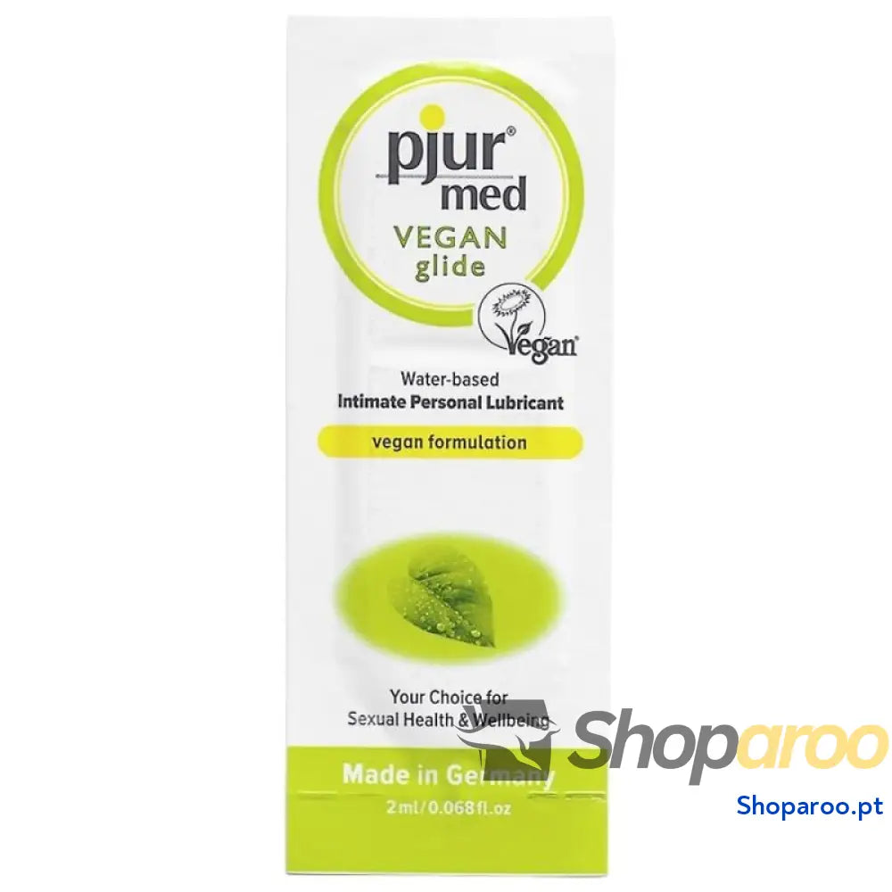 PJUR MED VEGAN GLIDE LUBRIFICANTE BASE DE GUA 2 ML