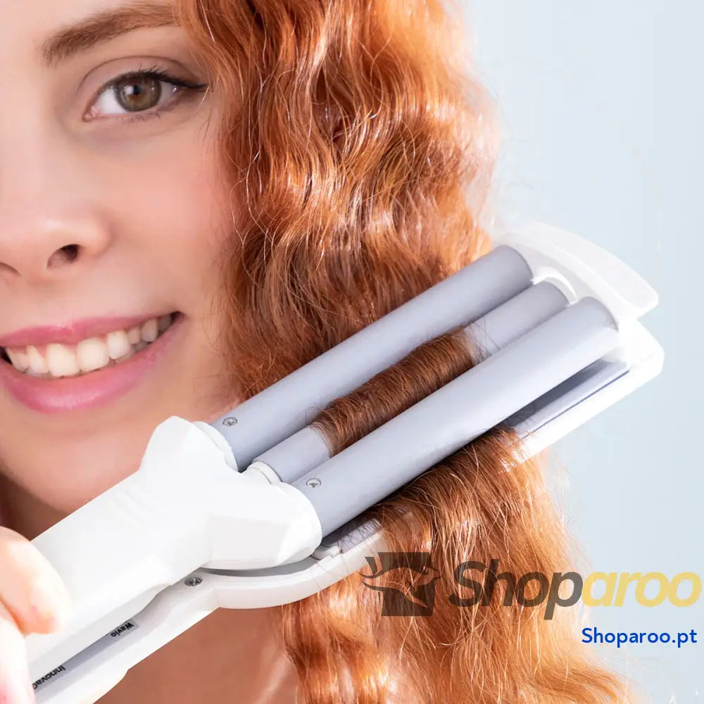 Placa Cerâmica para Cabelo Criar Ondas Wavio InnovaGoods 55 W