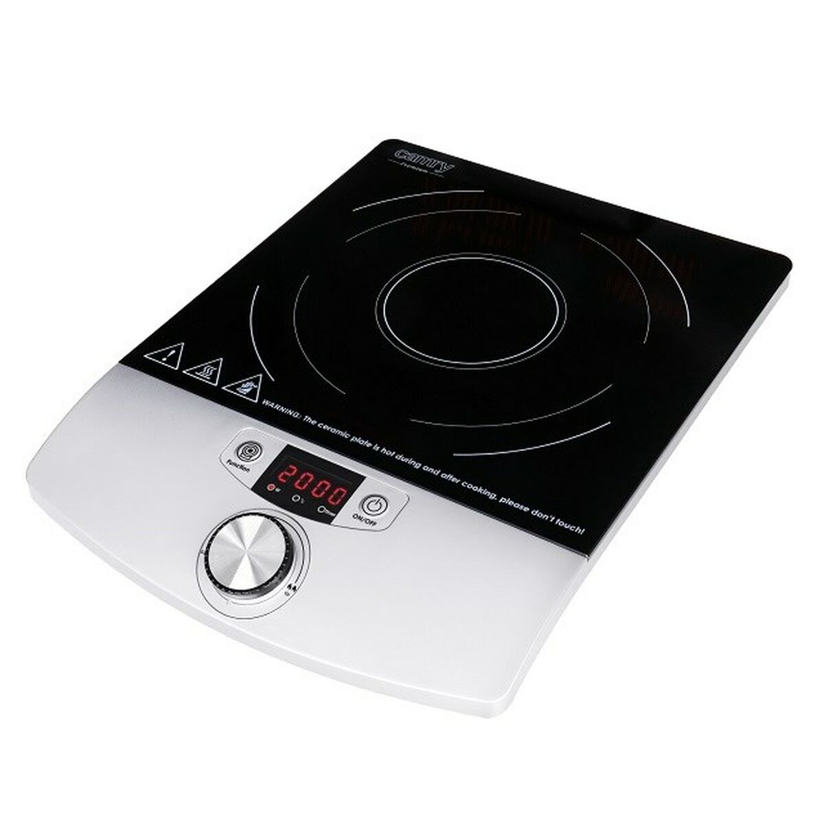 Placa de Indução Adler CR 6515 28 cm