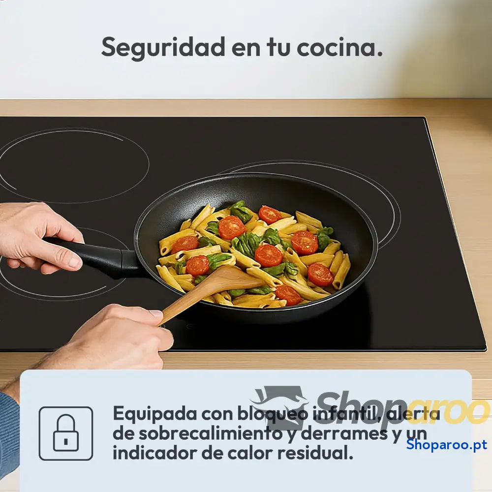 Placa de vinil Candy CH63CC/4U2 5500 W 60 cm