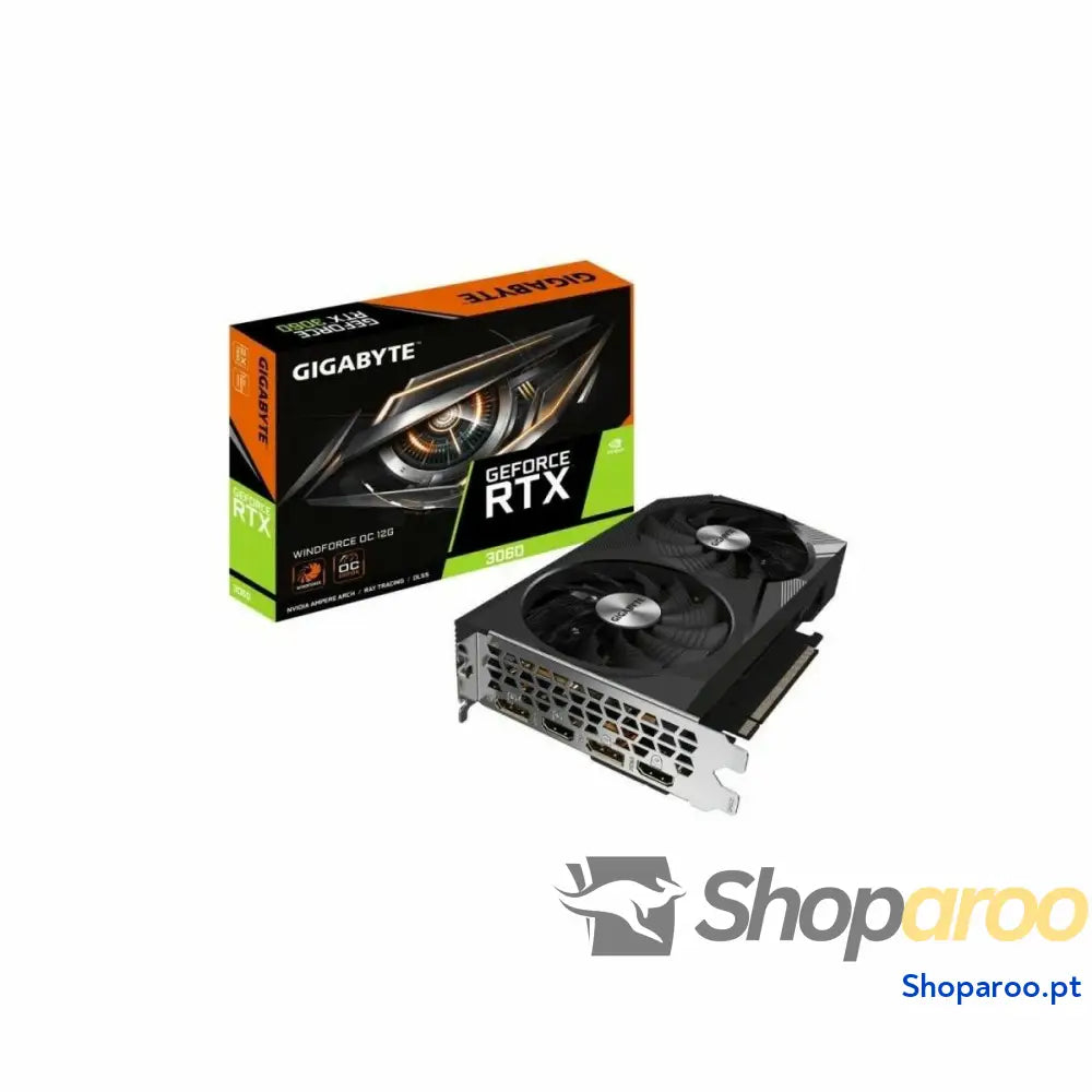 Placa Gráfica Gigabyte GV-N3060WF2OC-12GD 2.0 GeForce RTX 3060 GDDR6 12 GB