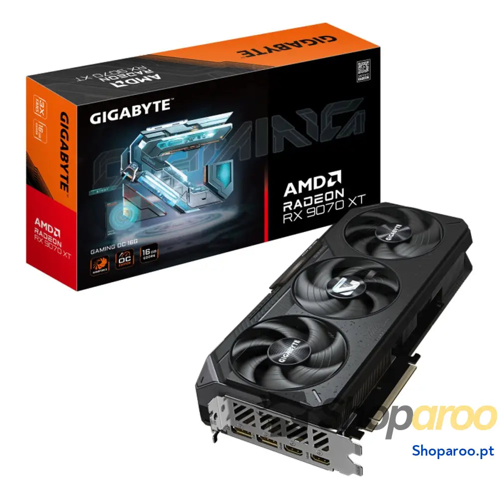 Placa Gráfica Gigabyte GV-R9070XTGAMING OC-16GD radeon rx 9070 xt 16 GB GDDR6