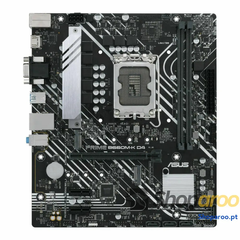 Placa Mãe Asus ASUCMPB660MK0 mATX 4XDDR4 LGA 1700 INTEL B660