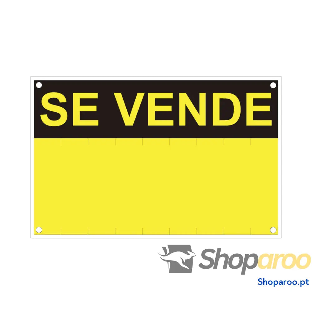 Placa Normaluz Se Vende PVC 45 x 70 cm