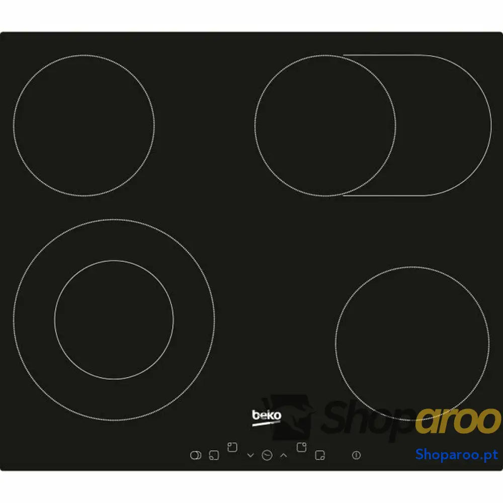 Placa vitrocerâmica BEKO HIC 64403 T 1200 W