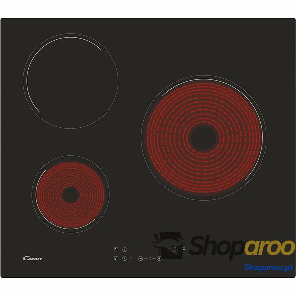 Placa vitrocerâmica Candy CH63CC/4U2 60 cm 5500 W
