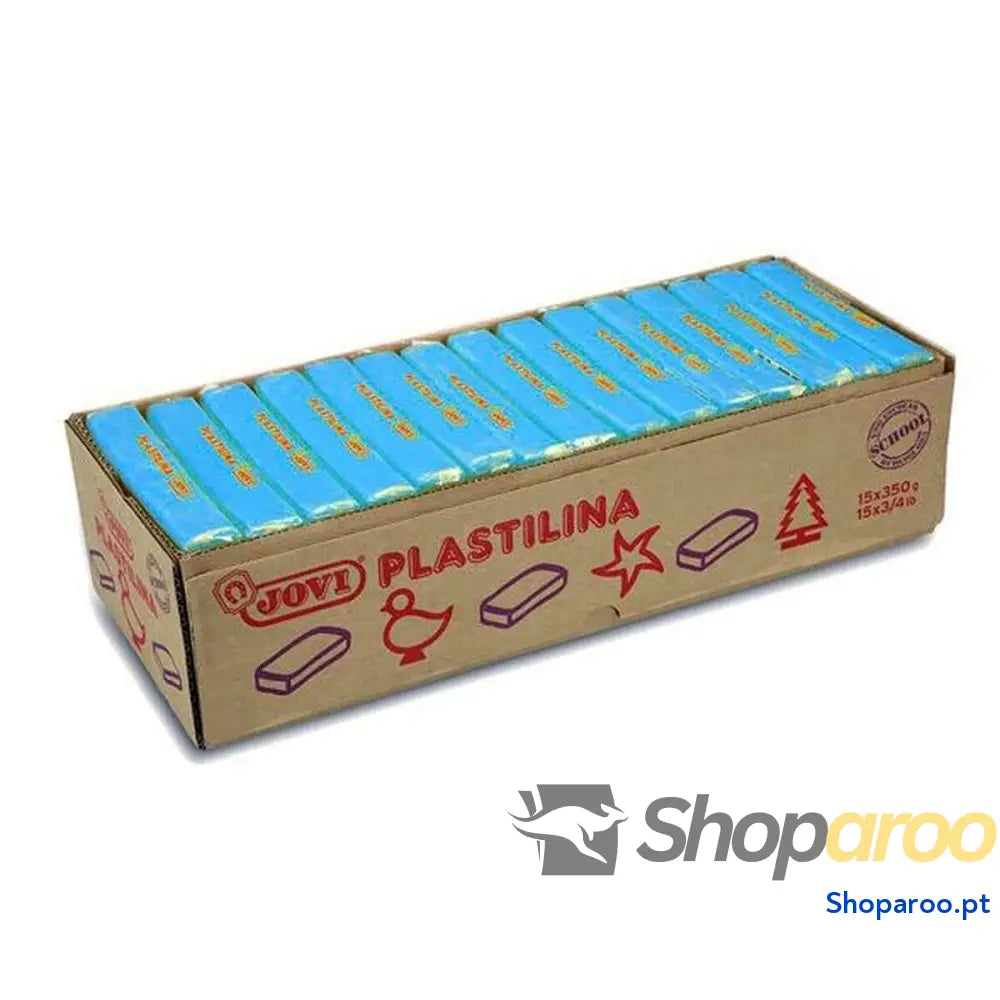 Plasticina Jovi Azul (15 Peças)