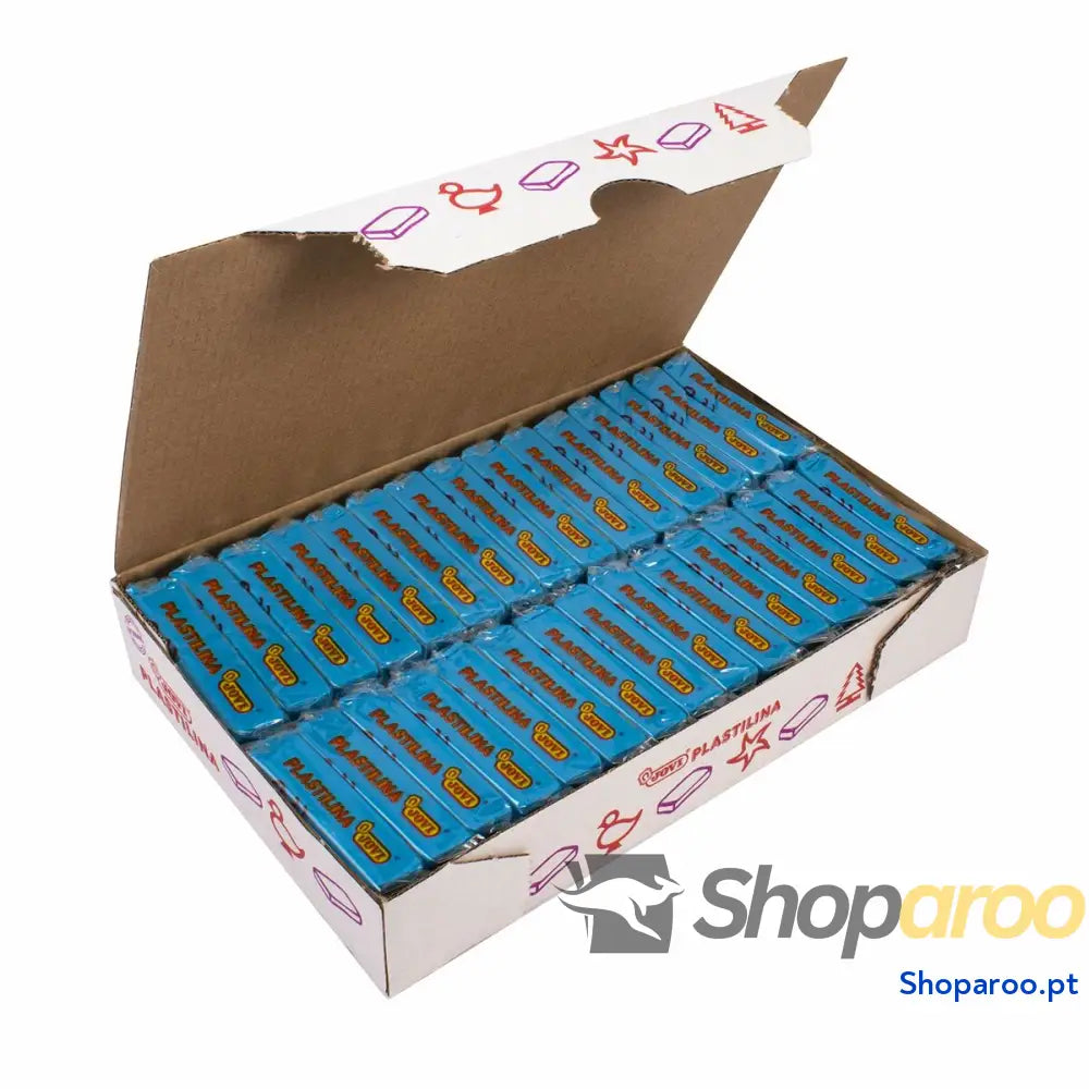 Plasticina Jovi Azul 50 g (30 Peças)