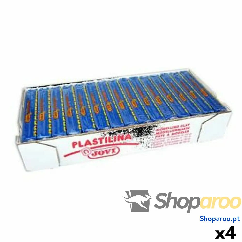 Plasticina Jovi Azul escuro 15 Peças (4 Unidades)