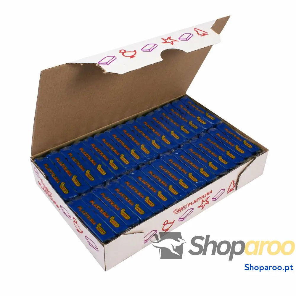 Plasticina Jovi Azul escuro 50 g (30 Peças)