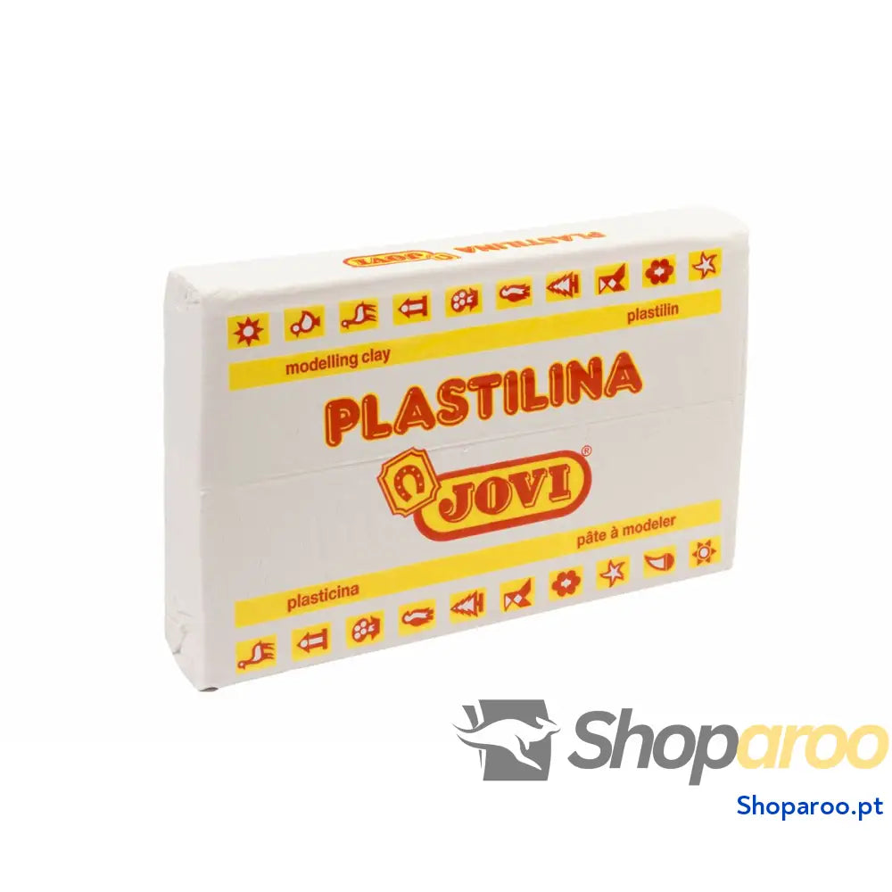 Plasticina Jovi Branco (15 Peças)
