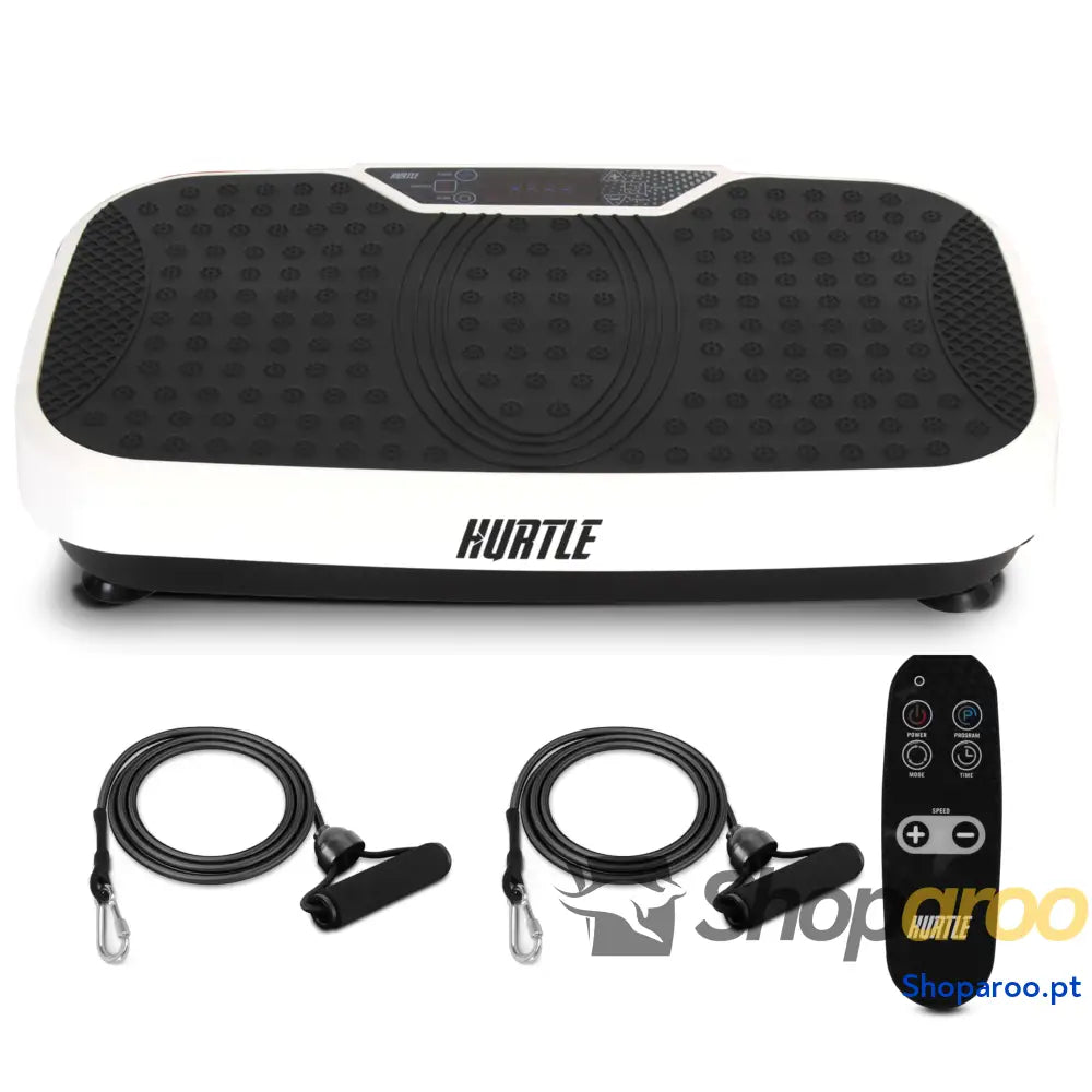 Plataforma vibratória Hurtle Fitness Máquina de exercício Controlo remoto Velocidade ajustável Perda peso Ginásio
