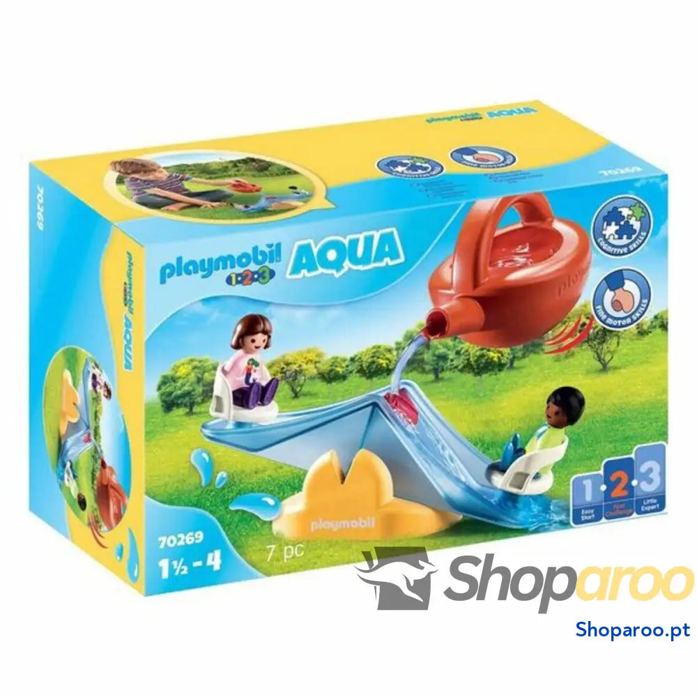 Playset 1,2,3 Water Rocker with Sprinkler Playmobil 70269 ( 7 pcs)