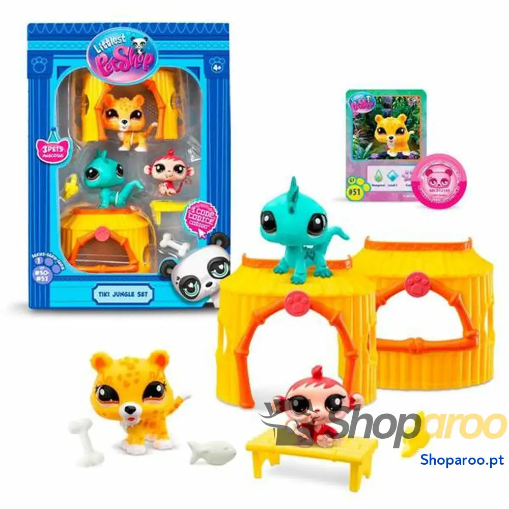 Playset Bandai Littlest Pet Shop 8 Peças
