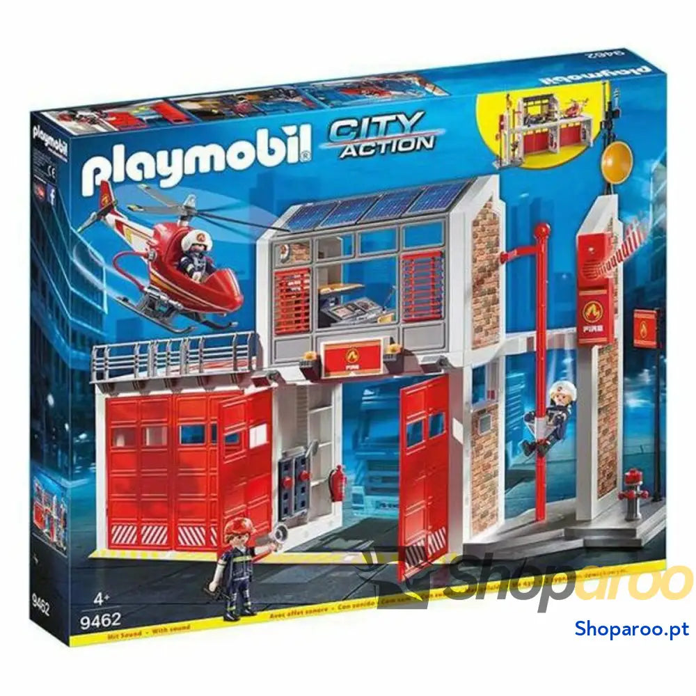 Playset City Action Fire Station Playmobil 9462