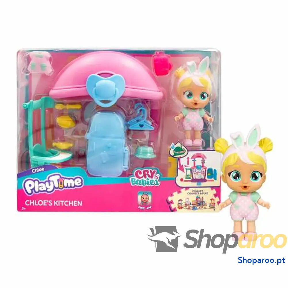 Playset Cry Babies Playtime Day Care 25,70 x 19,10 x 9,50 cm