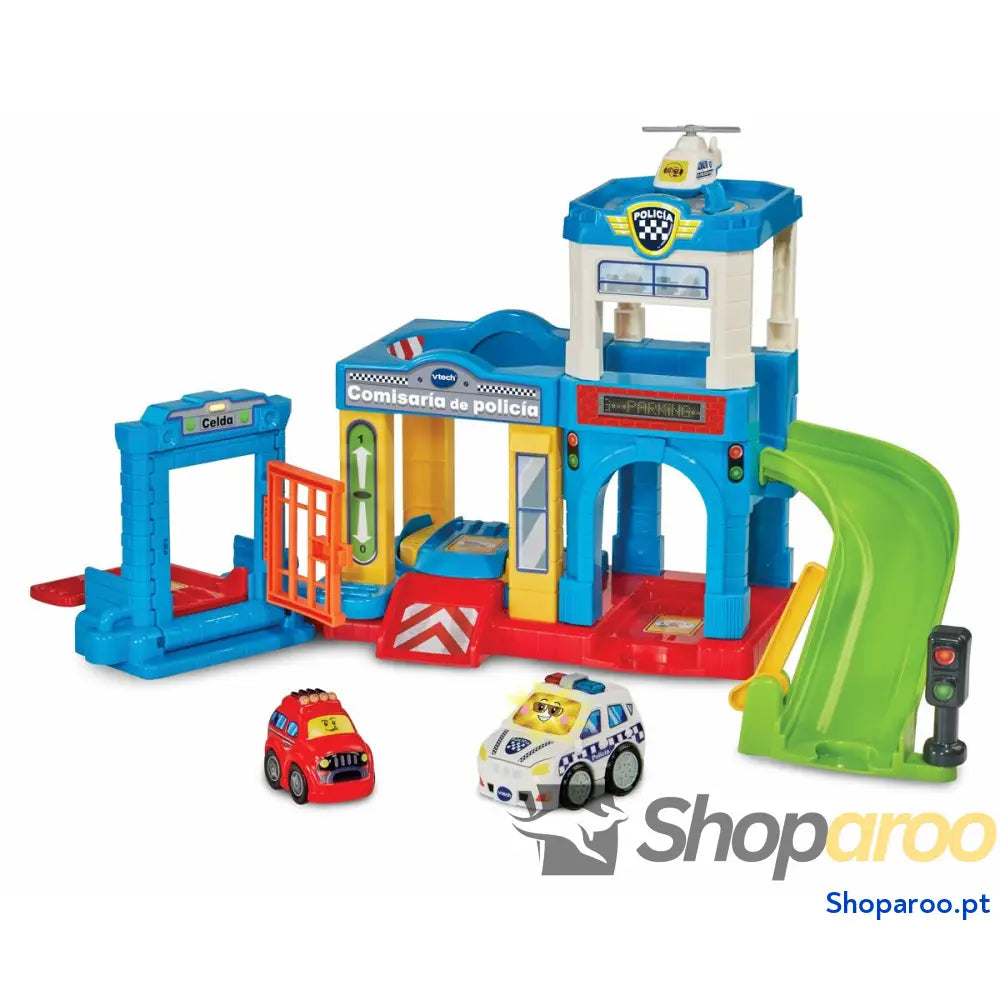 Playset de Veículos Vtech Tut Bolidos 28 x 11,5 cm Polícia