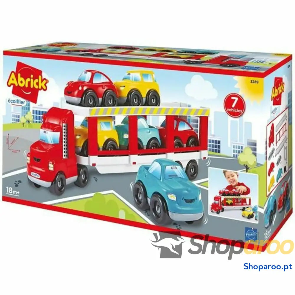 Playset Ecoiffier 3289 Car carrier truck