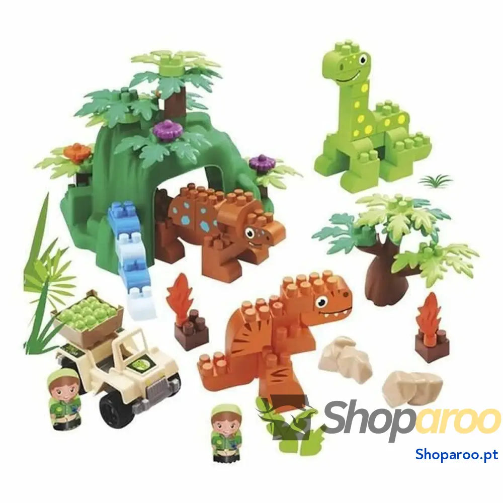 Playset Ecoiffier Dinoland construction