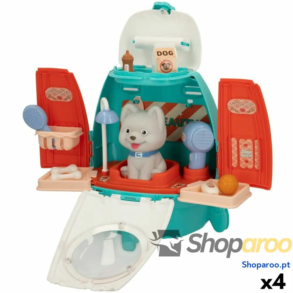 Playset GoGo Friends 37,5 x 34 x 36 cm Foguete 4 Unidades