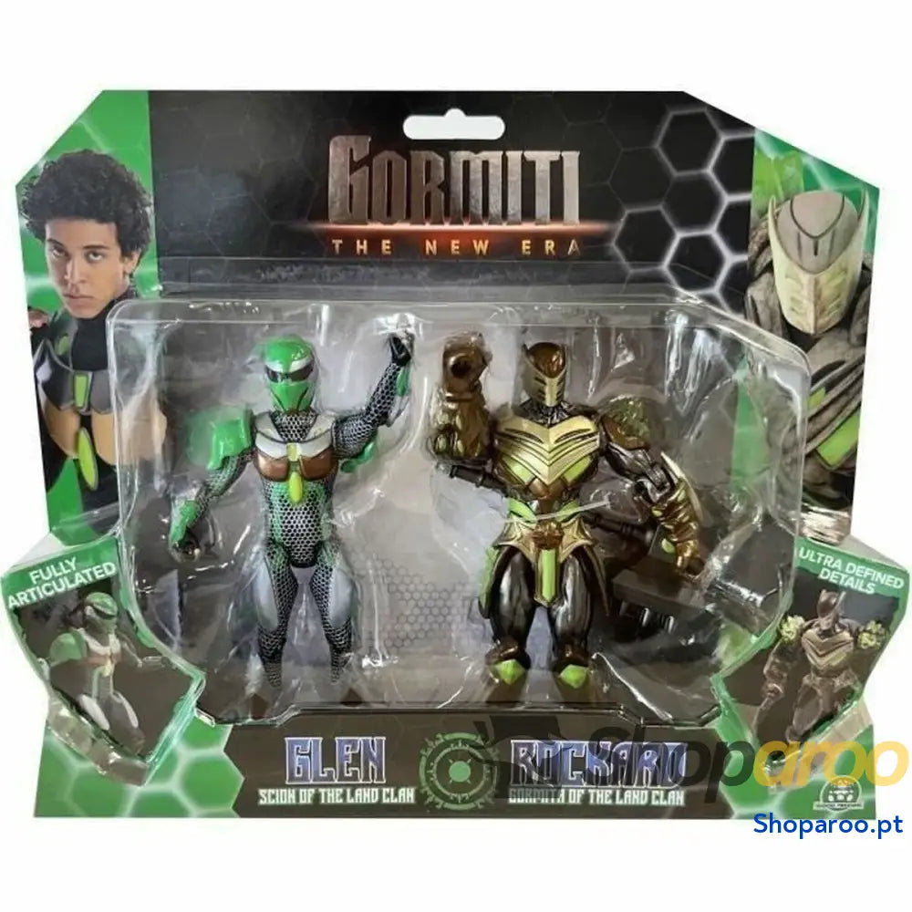 Playset Gormiti Glen and Rockard 15 cm