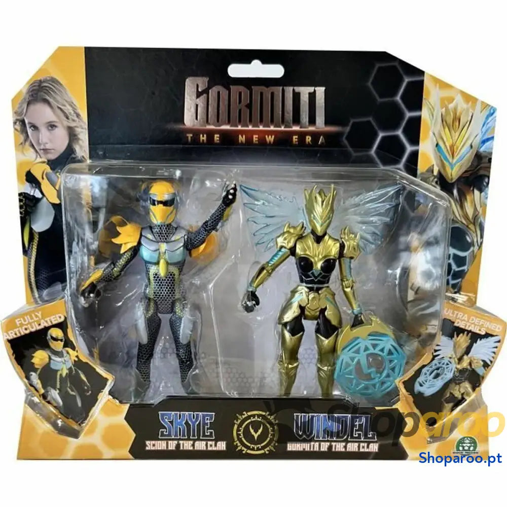 Playset Gormiti Scion and Gormiti associated Air - Skye and Windel 15 cm