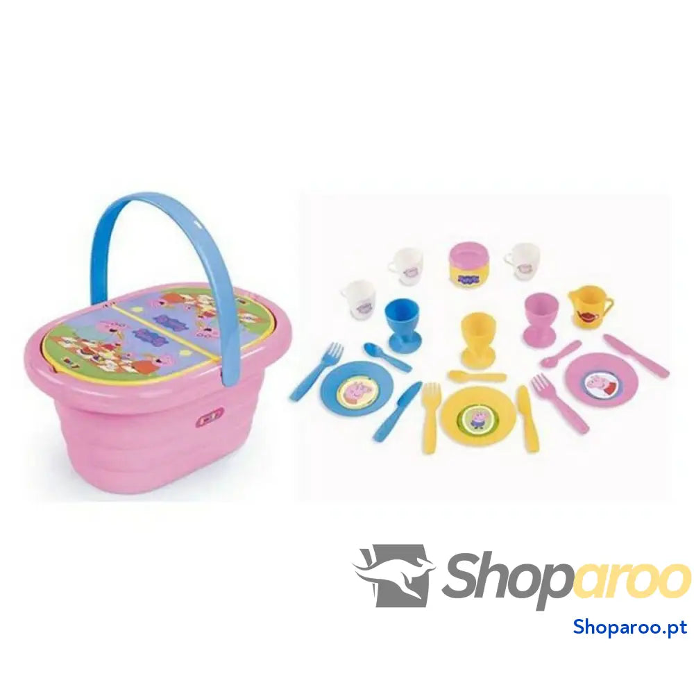 Playset Peppa Pig Picnic Smoby (20 pcs)