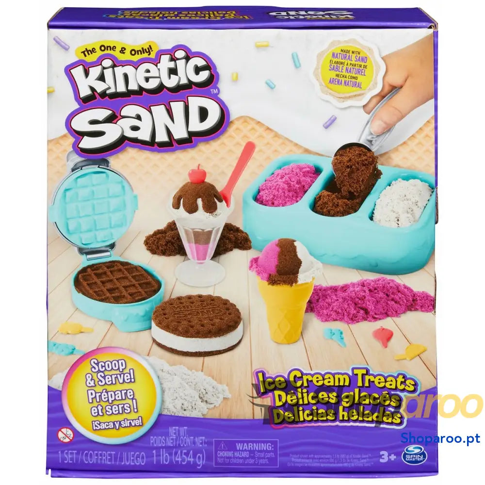 Playset Spin Master Ice Cream Treats Areia Mágica