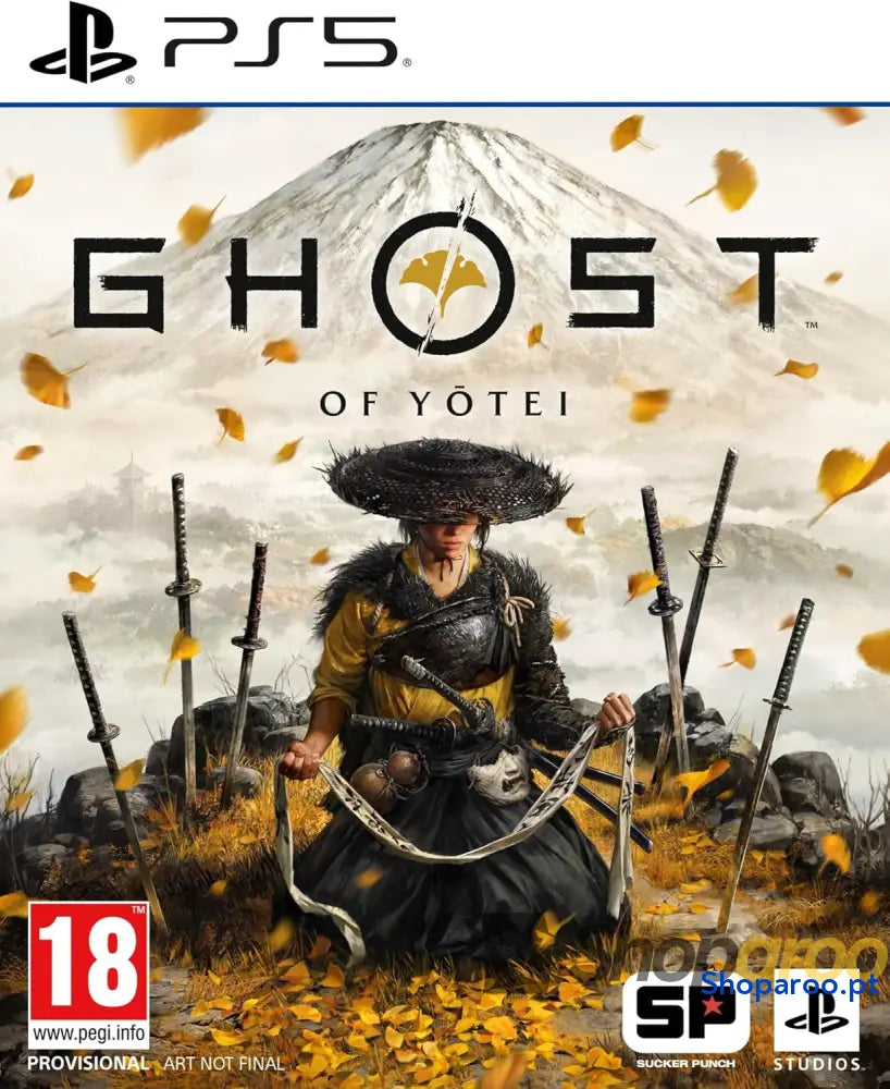PlayStation 5 - Ghost of Yotei - Standard Edition - Este produto será lançado em 2/Outubro/2025.