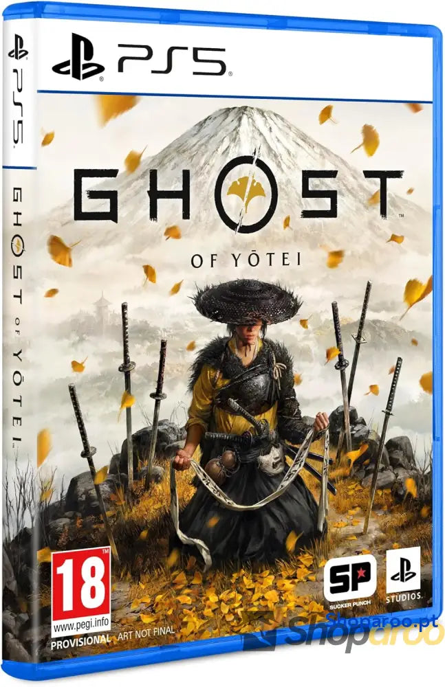 PlayStation 5 - Ghost of Yotei - Standard Edition - Este produto será lançado em 2/Outubro/2025.