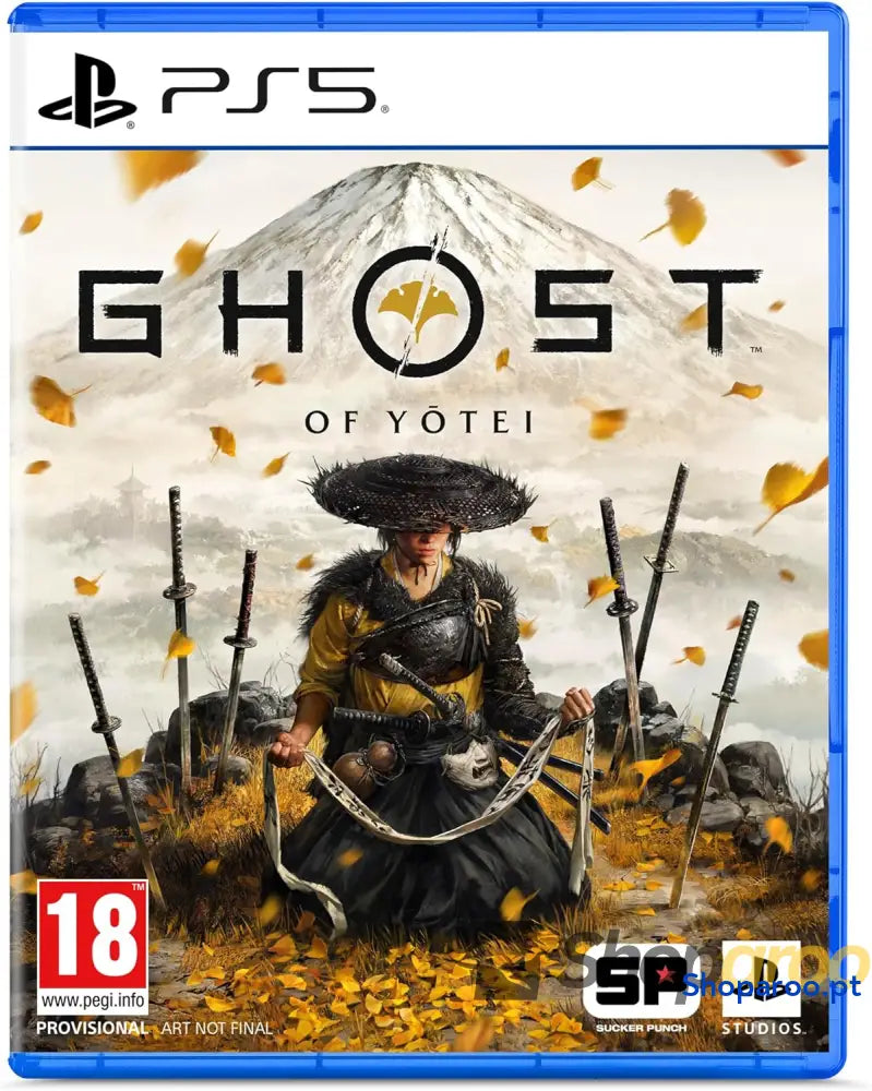 PlayStation 5 - Ghost of Yotei - Standard Edition - Este produto será lançado em 2/Outubro/2025.