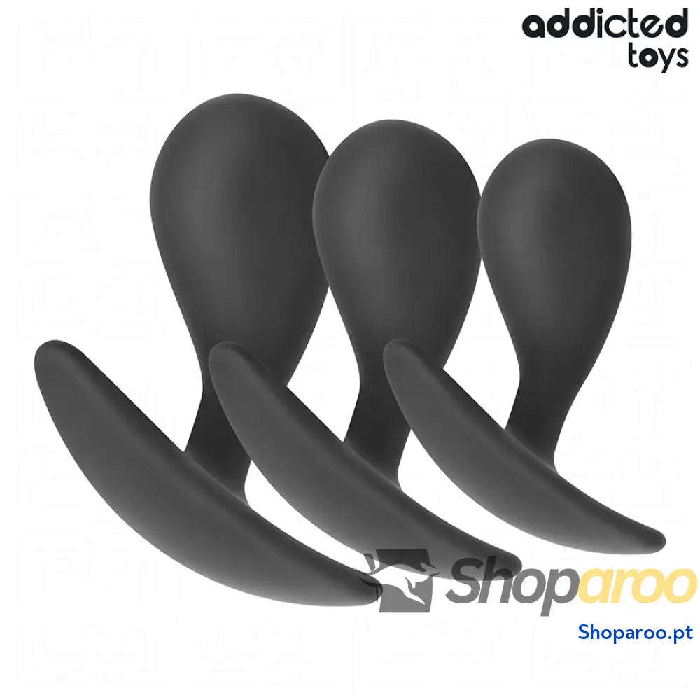 Plug Anal Modelo 3 com Inserção Suave e Largura Máxima Inserível Variada