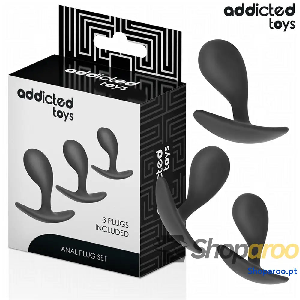 Plug Anal Modelo 3 com Inserção Suave e Largura Máxima Inserível Variada