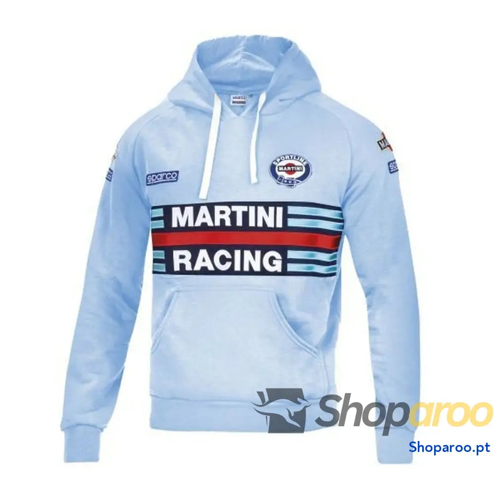 Polar com Capuz Sparco Martini Racing Azul M