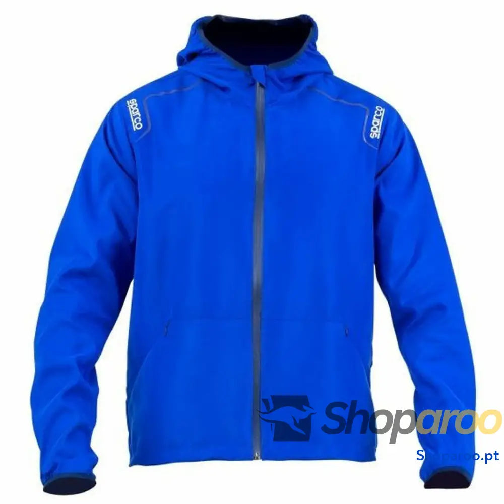 Polar com Capuz Sparco NEW WIND STOPPER Azul Tamanho XXL