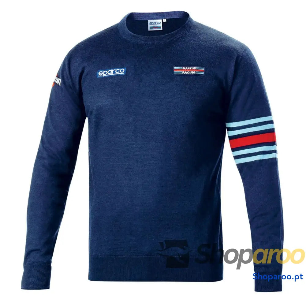 Polar sem Capuz Homem Sparco Martini Racing Azul escuro