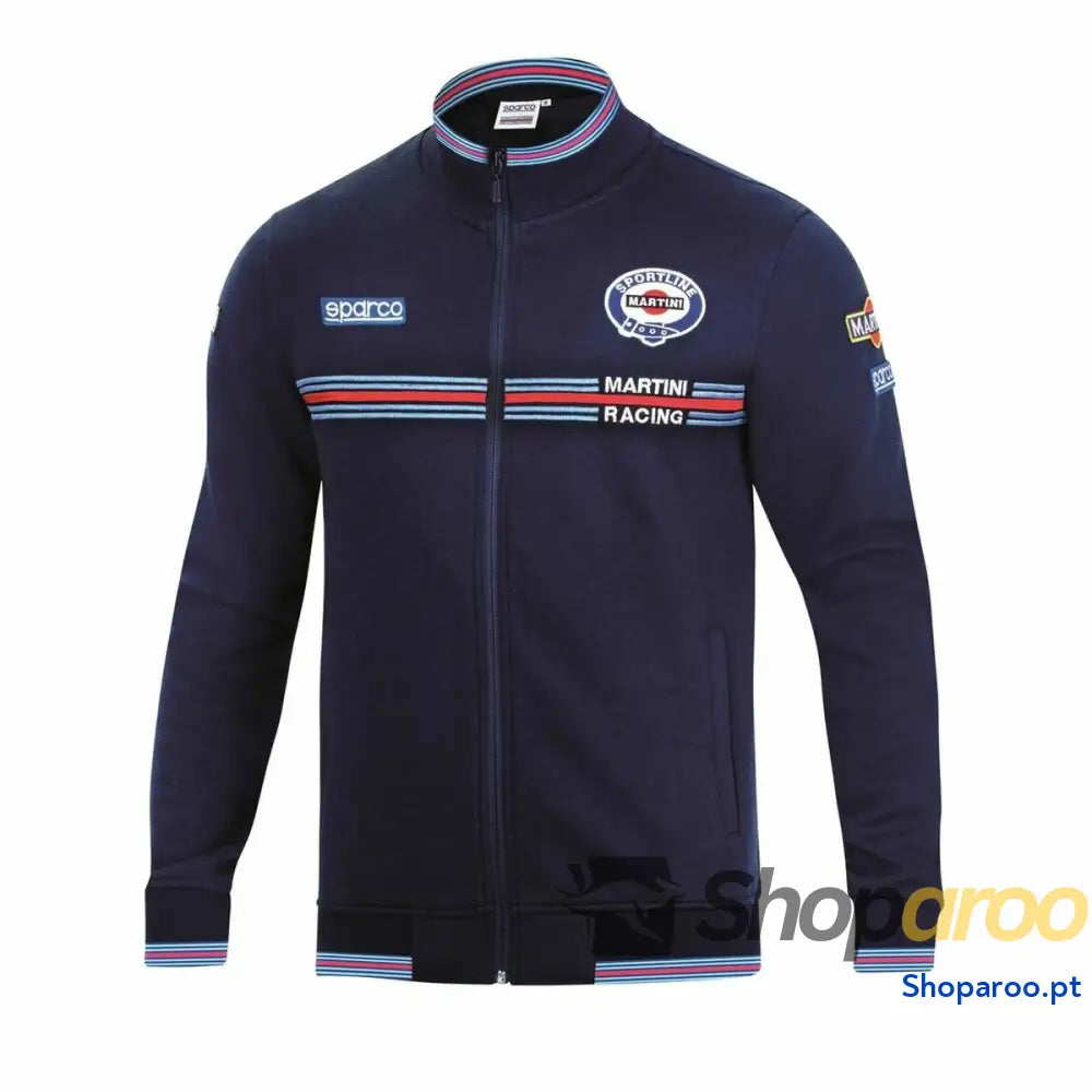 Polar sem Capuz Homem Sparco MARTINI RACING Tamanho L Azul Marinho