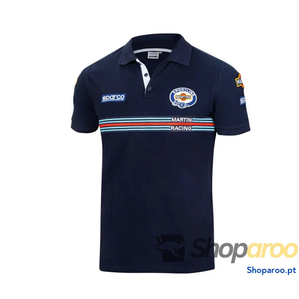 Polo de Manga Curta Sparco REPLICA MARTINI-R