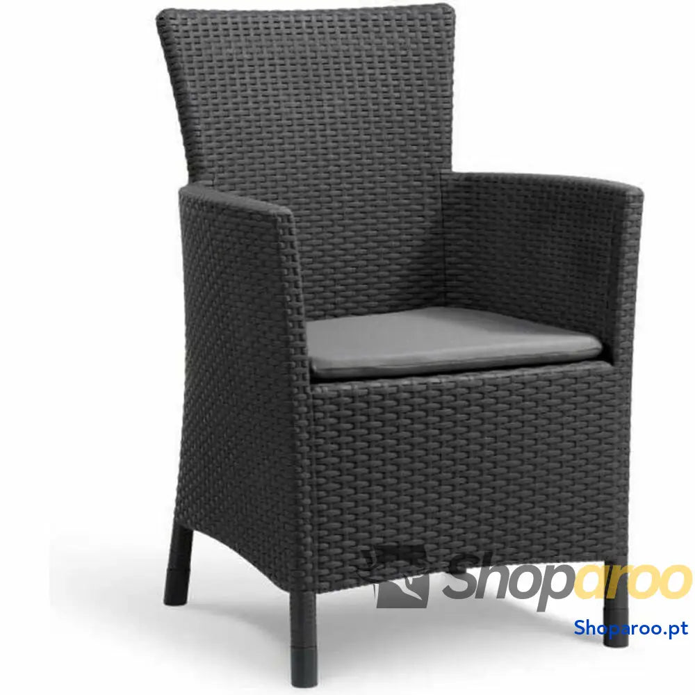 Poltrona de jardim Allibert by KETER 215526 Cinzento 62 x 60 x 89 cm