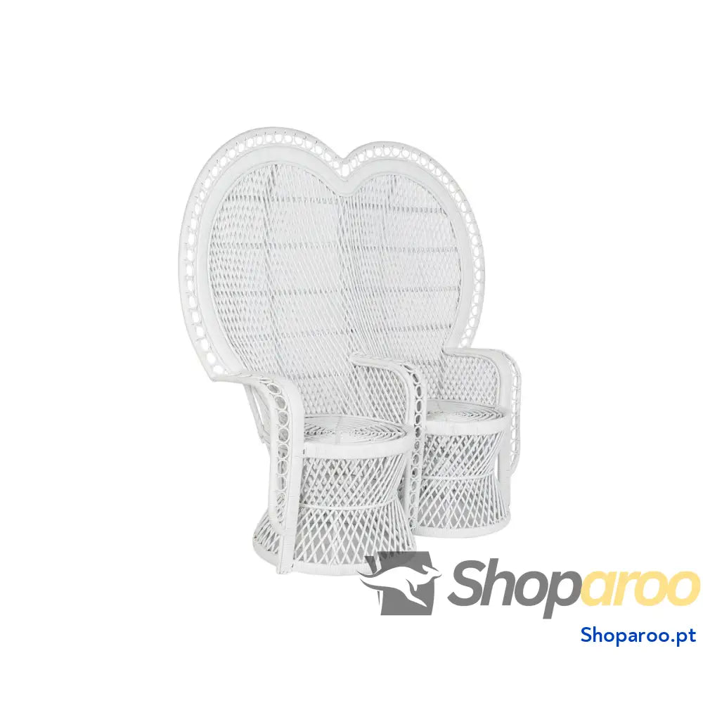 Poltrona de jardim DKD Home Decor Branco 188 x 50 x 140 cm 154 x 70 x 144 cm 15700 x 68 x 145,5 cm