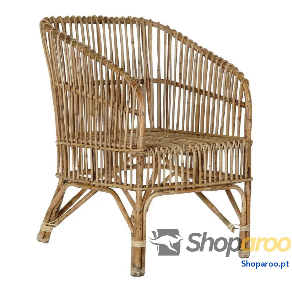 Poltrona de jardim DKD Home Decor Natural 56 x 52 x 82 cm