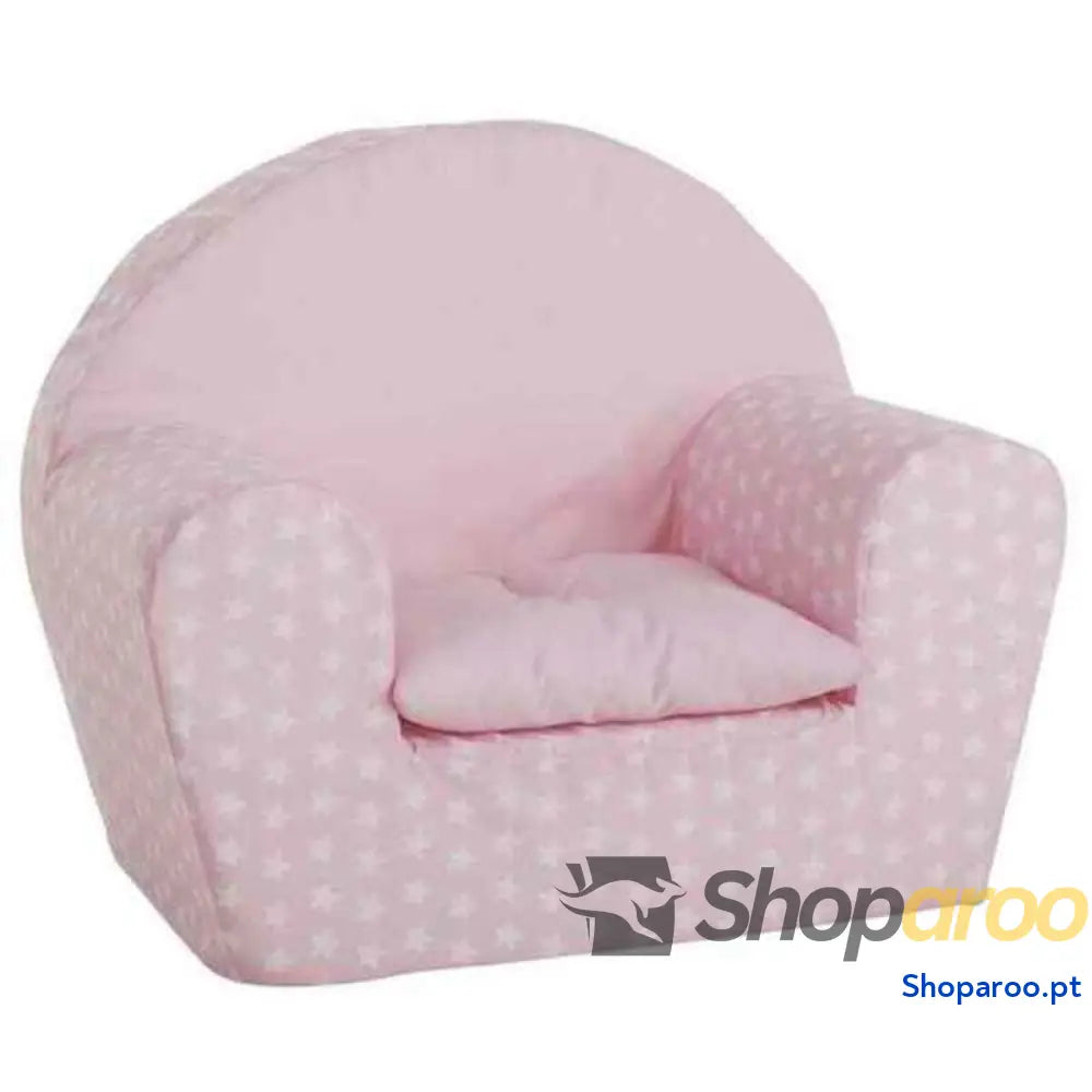 Poltrona Infantil 42073 Cor de Rosa Acrílico 44 x 34 x 53 cm