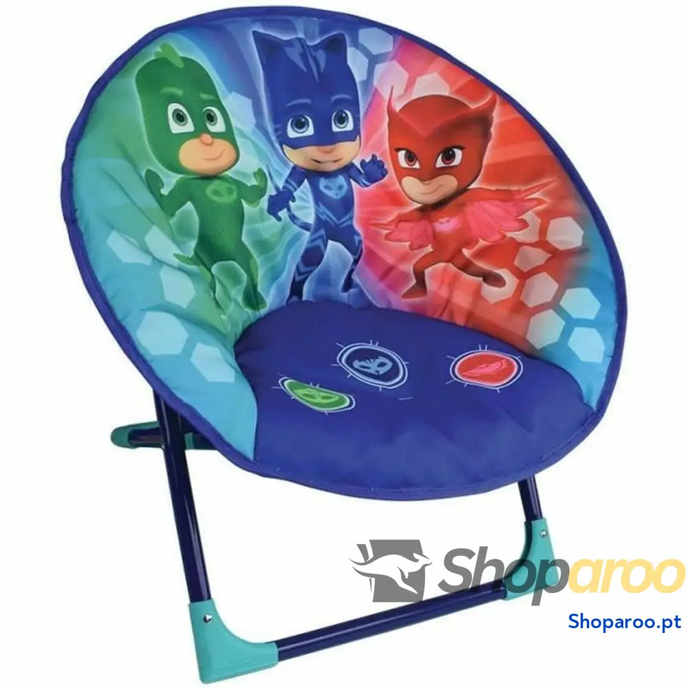 Poltrona Infantil PJ Masks 53 x 56 x 43 cm Dobrável